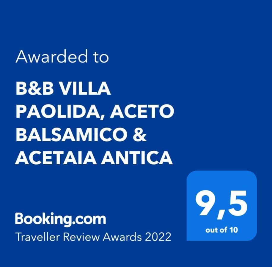 B&B Villa Paolida, Aceto Balsamico & Acetaia Antica Nonantola Eksteriør bilde